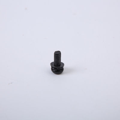 十字の引込められた鍋の頭部はGB9074.8黒い円形の頭部の平らなスプリング ウオッシャーM2M3M4M6をねじで締める