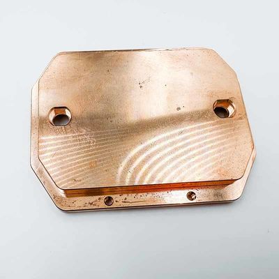 コンピュータCPU/軽工業のためのカスタマイズされた機械化の銅の部品