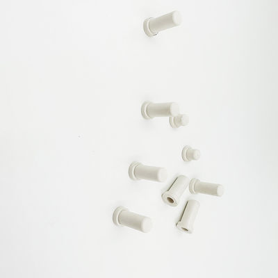 テフロン版の機械で造る円形の棒PTFE CNCは注文のかいま見部品を機械で造った