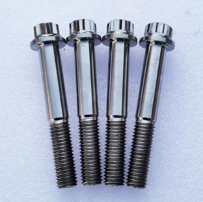 チタニウムの合金のフランジはねじをカスタマイズした変更されたチタニウムのボルトをボルトで固定する