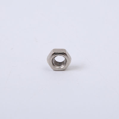 304ステンレス鋼の六角形のナット、六角形の薄いナットのカウンターの歯の薄いナットM1-M64
